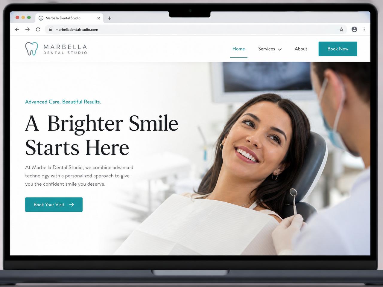 Marbella Dental Studio website sample